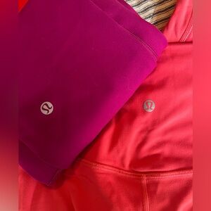 Lululemon Pink Legging Bundle Size 12